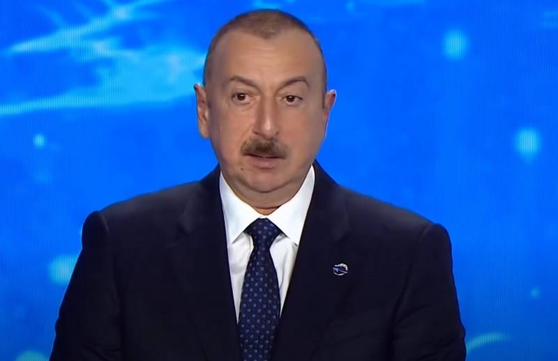 Алиев назвал единственное условие прекращения боёв в Карабахе