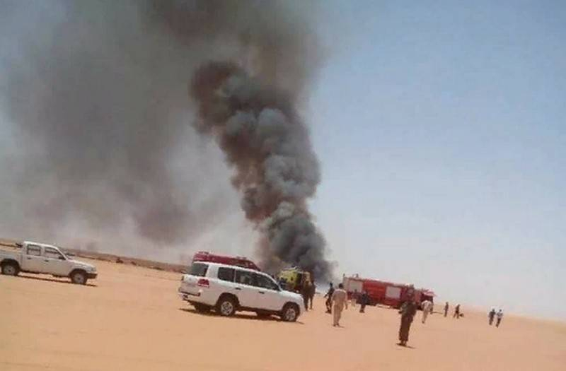 Al Jazeera: В Ливии в районе авиабазы ЛНА Эль-Джуфра разбился вертолёт с бойцами ЧВК