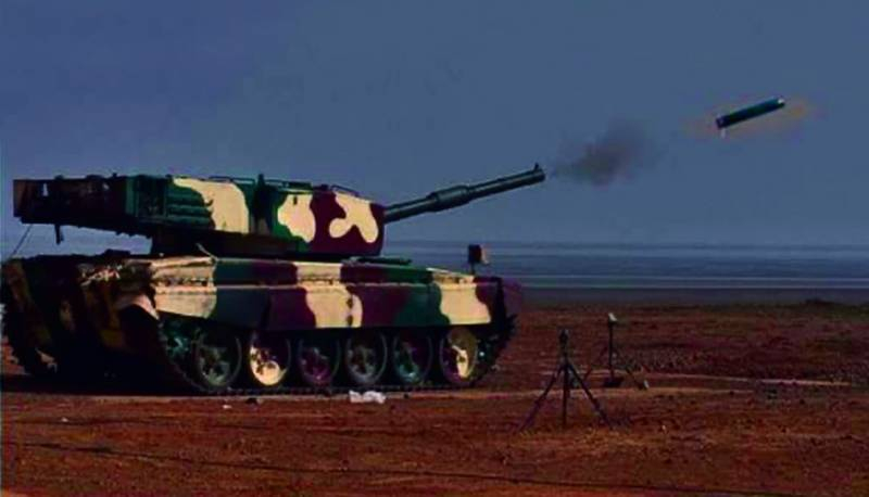 Вместо российских ракет: индийский танк «Арджун» отстрелялся новой ПТУР