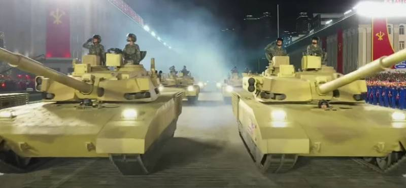 «Явное сходство с «Арматой»: в сети обсуждается новый танк армии КНДР