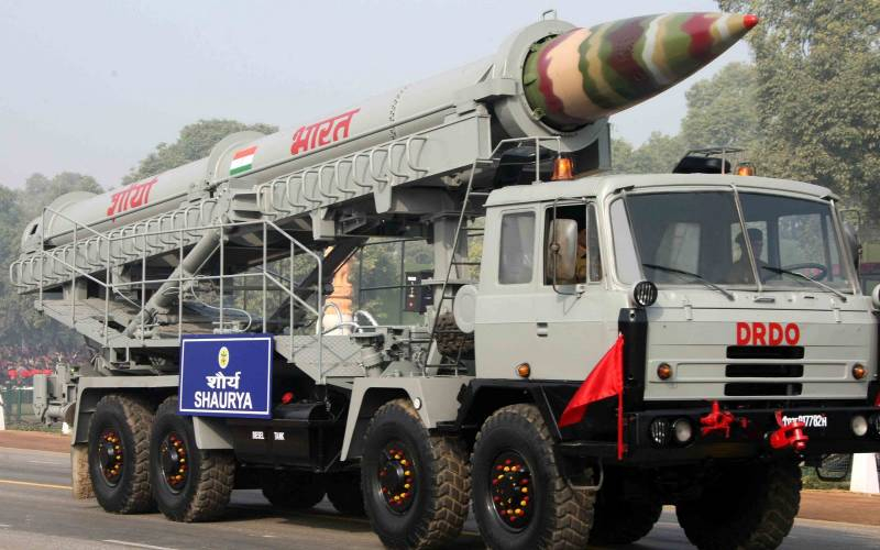 Гиперзвуковой вариант для ядерного оружия: Индия испытала ракету «Шаурья»