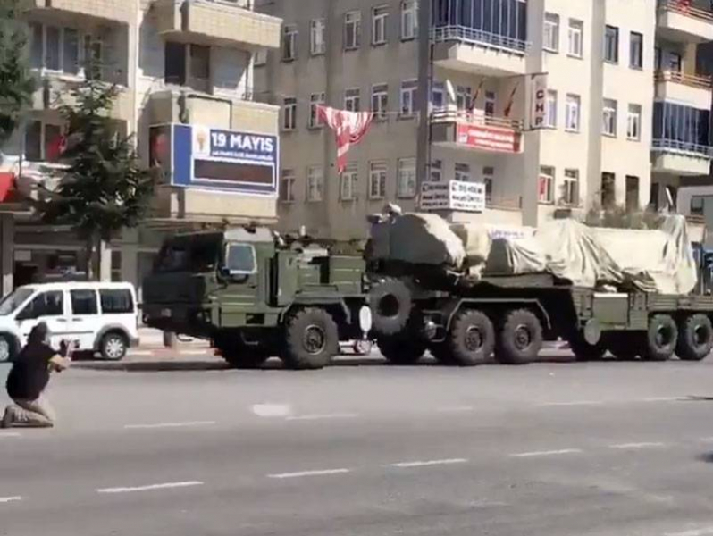 ВС Турции перебрасывают ЗРК С-400 в Причерноморье