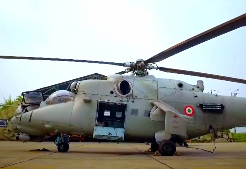 Индия вооружит вертолёты Ми-35 противотанковой ракетой с дальностью поражения цели более 10 км