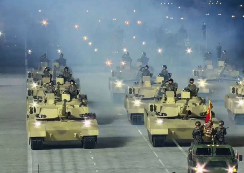 «Явное сходство с «Арматой»: в сети обсуждается новый танк армии КНДР