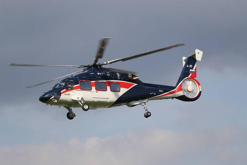 В «Вертолётах России» рассказали о программе испытаний вертолёта Ка-62