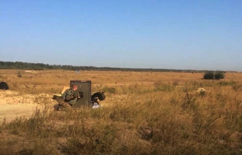 Появилось видео стрельбы из-за бронепластины на испытаниях автоматического гранатомёта на Украине