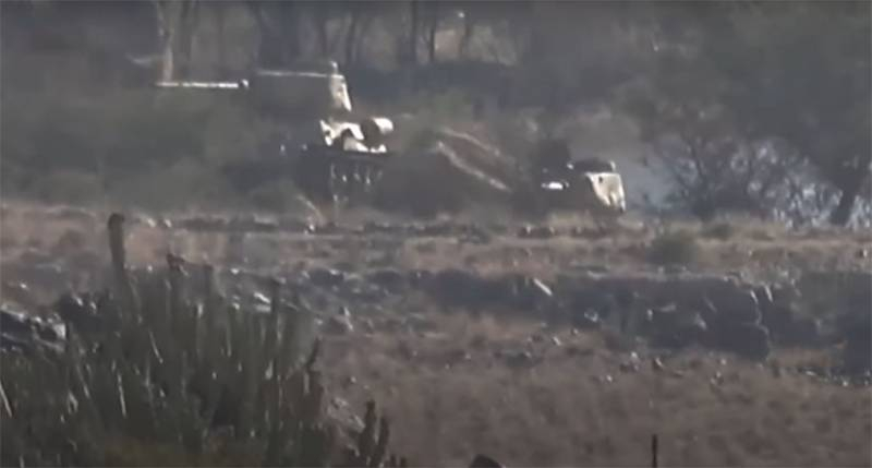 Бой с применением танков Т-34 в Йемене попал на видео