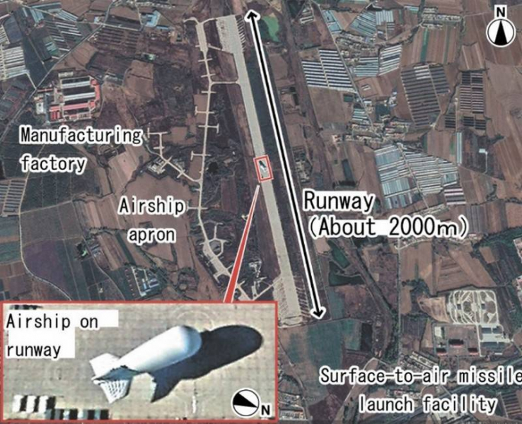 Китай развернул на аэростатах систему обнаружения ракет: данные из космоса