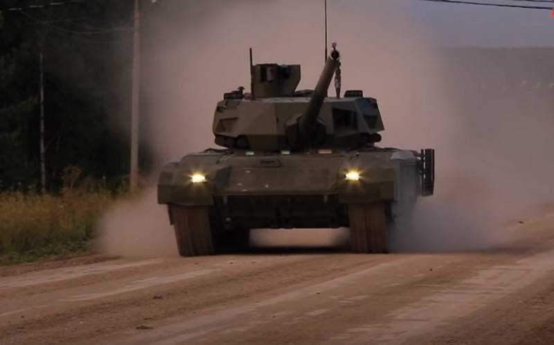 В Ростехе рассказали о сроках серийных поставок в войска танка Т-14 «Армата»