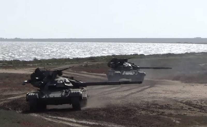 Модернизированные танки Т-64БМ «Булат» появились «во время учений» на Донбассе