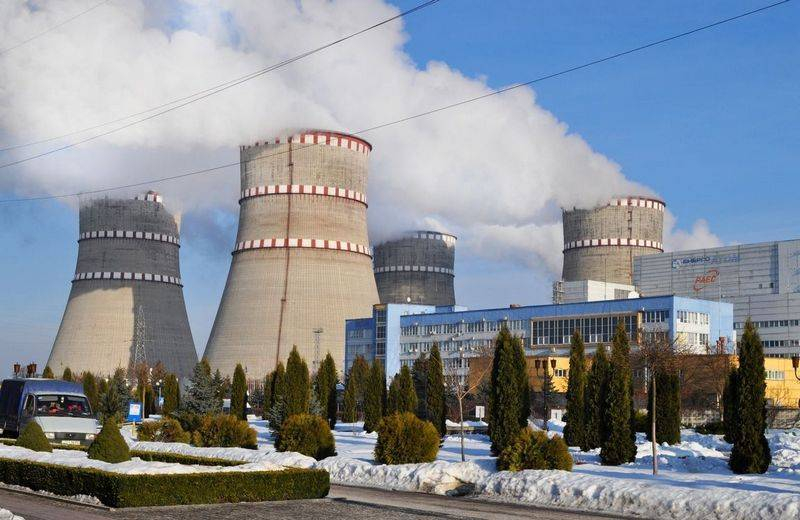 На Украине отключился первый блок Ровенской АЭС