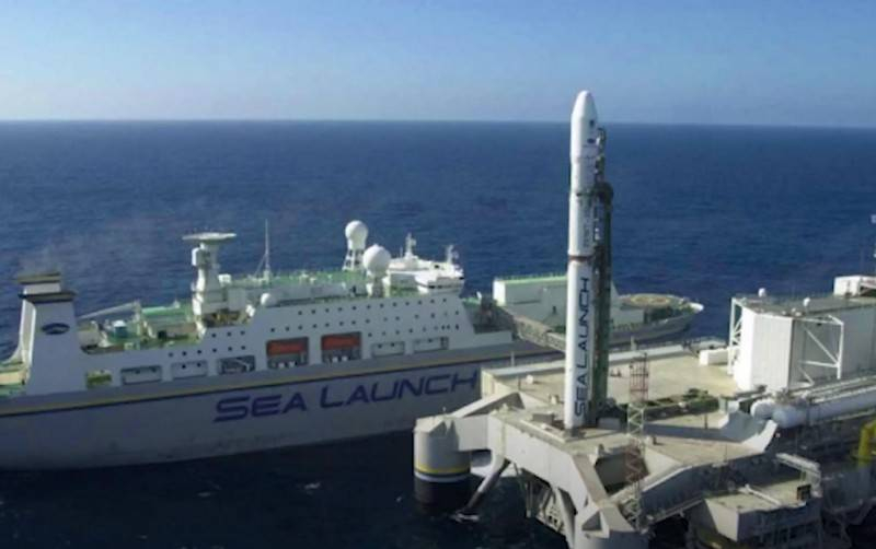 Росатом планирует заняться модернизацией плавучего космодрома «Морской старт»