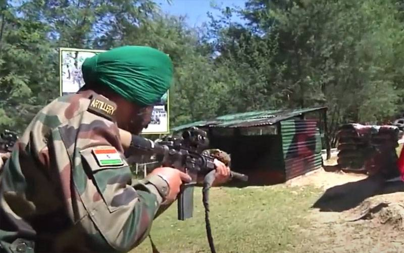 Вспыхнувший бой между индийскими и пакистанскими военными на границе продолжался более 2-х часов
