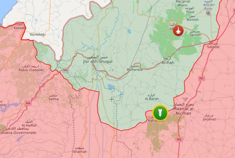Обострение в Идлибе: боевики нанесли ракетные удары по позициям сирийской армии