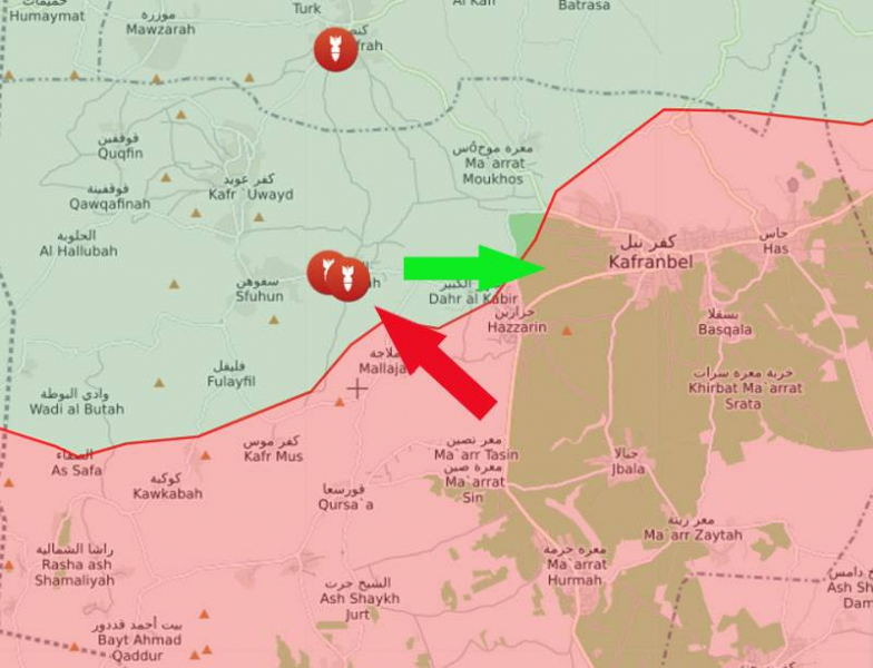 На юге сирийского Идлиба идут боестолкновения САА с протурецкими боевиками