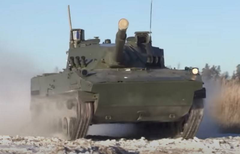 В ВДВ назвали сроки принятия на вооружение лёгкого плавающего танка «Спрут-СДМ1»