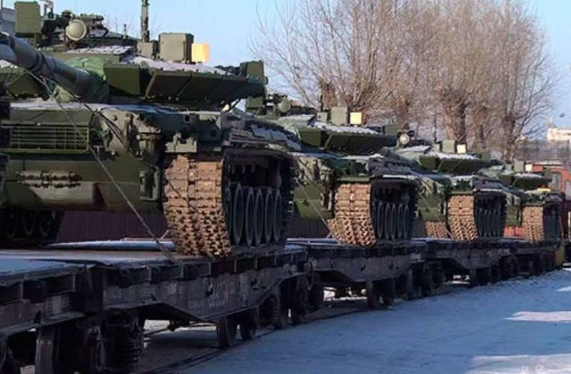 Минобороны получило новую партию модернизированных танков Т-80БВМ