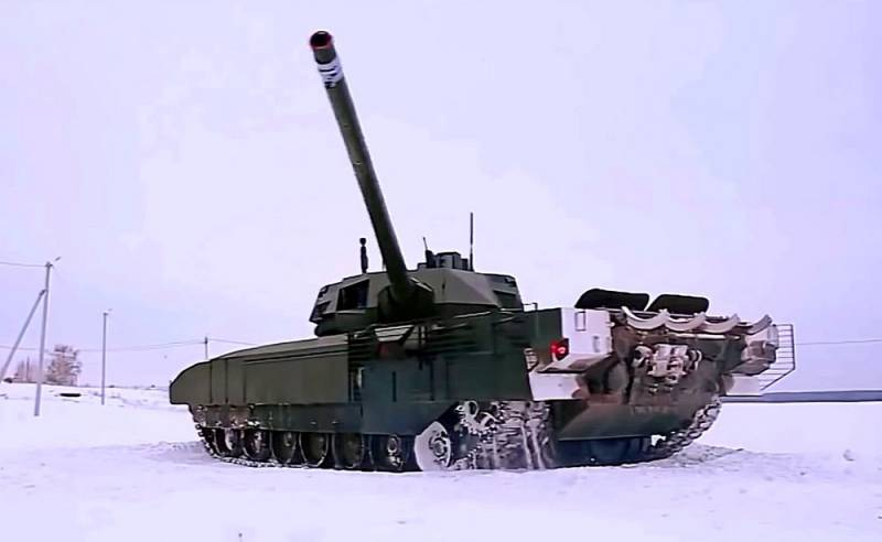 «Русский танковый дуэт уходит корнями в прошлое»: на Западе оценили пару Т-72Б3 и Т-14