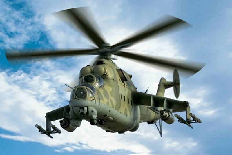 Носителями ПТРК «Барьер-В» на Украине выбраны ударные вертолёты Ми-24