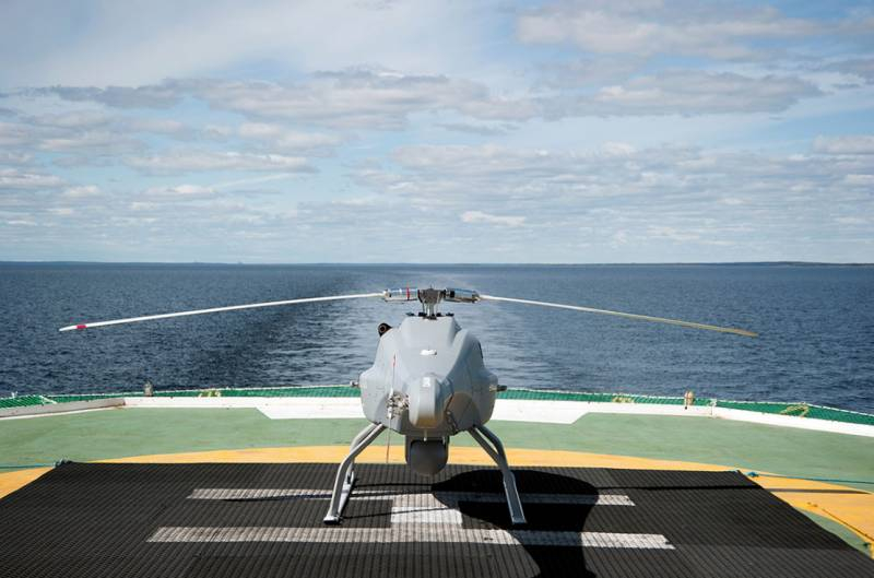 Тактический БПЛА V-200 первым в мире среди дронов такого типа совершил автономный взлёт и посадку на морскую платформу