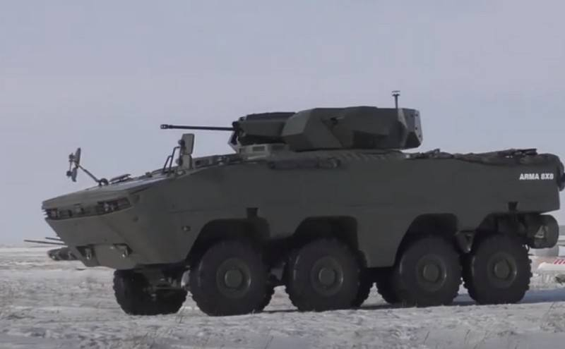 Казахстанские военные продолжают испытания турецкой бронемашины ARMA-8x8