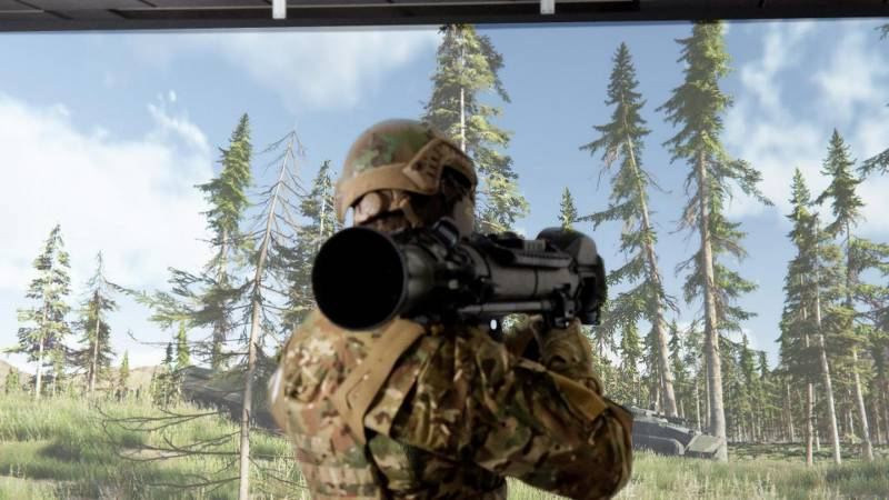 Шведских гранатомётчиков учат стрельбе с помощью систем виртуальной реальности