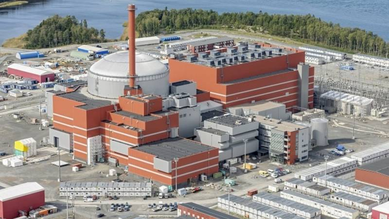 В Финляндии готовятся запустить самый мощный в Европе атомный реактор АЭС «Олкилуото»