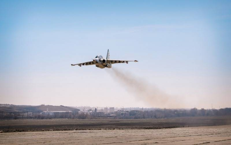 В Грузии взлетел первый восстановленный штурмовик Су-25