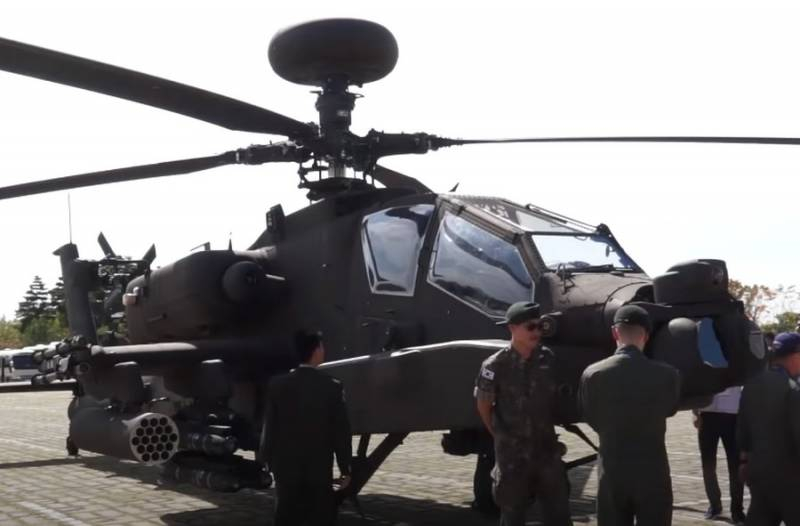 Южная Корея закупает вторую партию ударных вертолётов AH-64E Apache