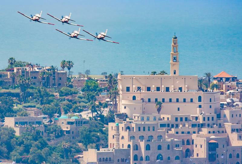 В Израиле проходит авиапарад с участием истребителей F-35 в честь Дня независимости