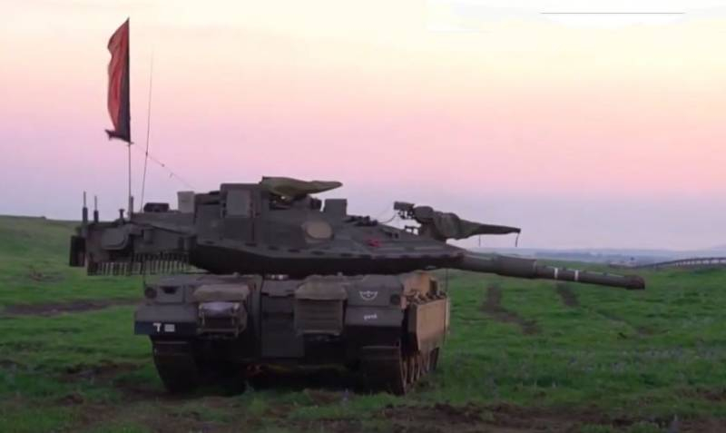 Зарубежная пресса: в Израиле «озабочены возможностями боевиков атаковать танки «Меркава» с помощью беспилотников»