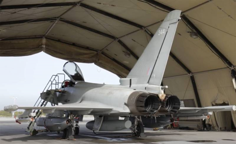 Британская пресса раскрыла данные об инциденте с падением капсулы наведения Litening III с борта самолёта Typhoon