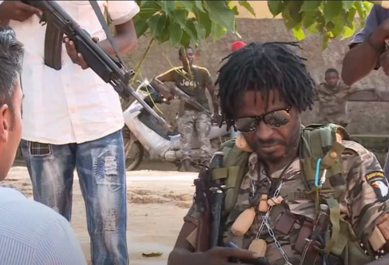 «Страна, в которую вторглась Россия, никогда не восстановится» - полевой командир незаконного вооружённого формирования в Африке