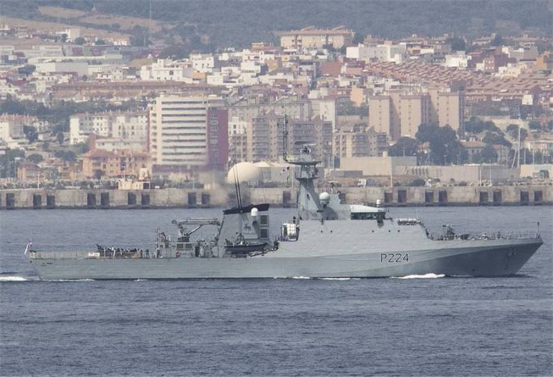 В Чёрное море вошёл патрульный корабль OPV «Trent» (Р224) Королевского флота Великобритании