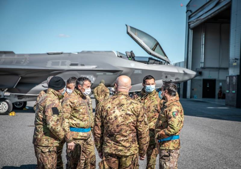Истребители F-35 ВВС Италии официально заступили на охрану воздушного пространства стран Балтии