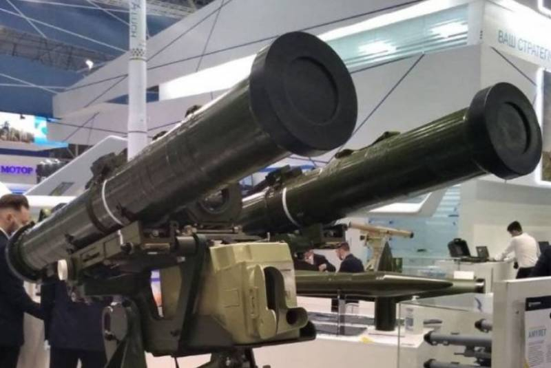 Украина представила на выставке комплекс «Амулет» под новые противотанковые ракеты
