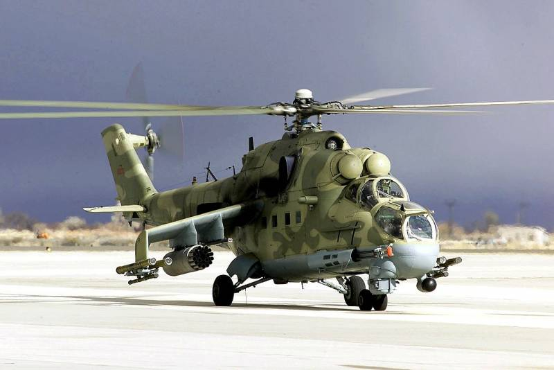 Украина почти выиграла тендер на ремонт вертолётов Ми-25Д для Перу