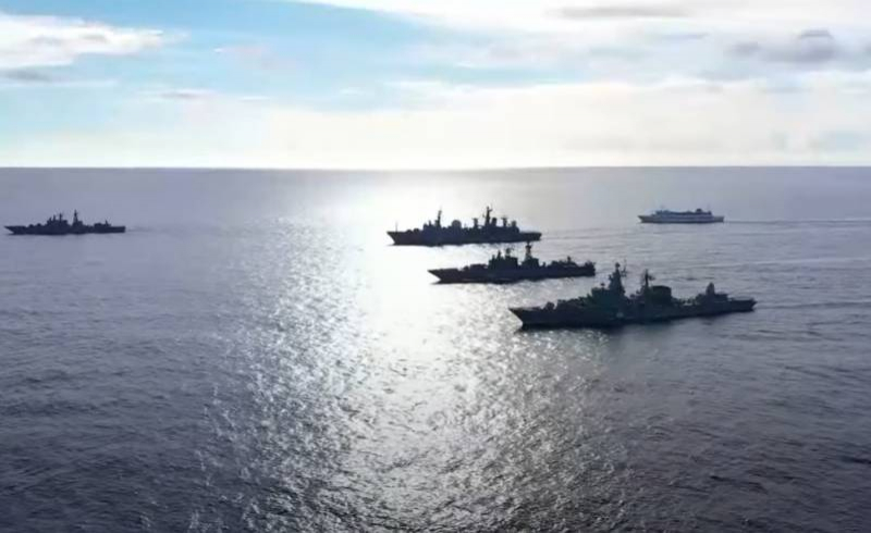 Россия проводит крупнейшие с советских времён военно-морские учения в Тихом океане