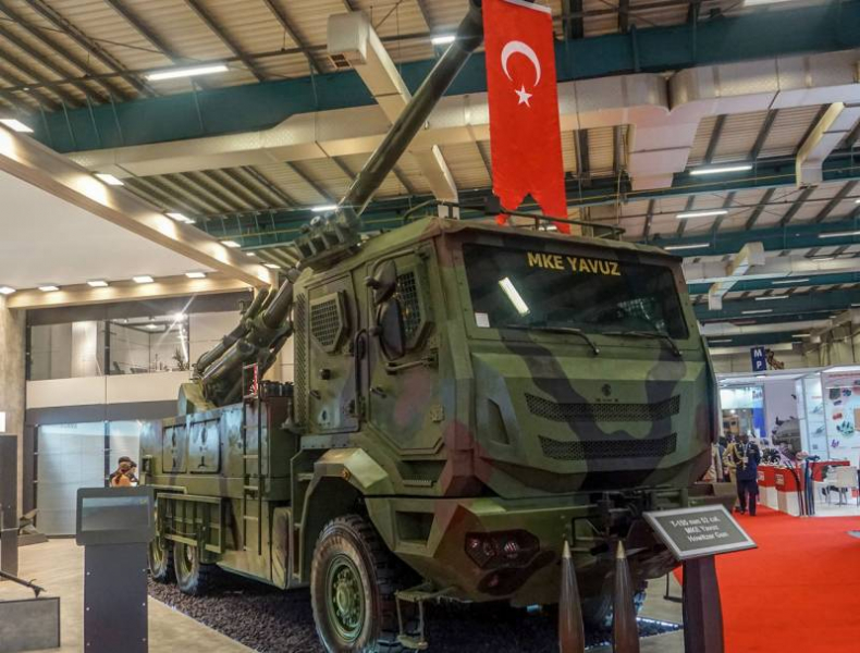Турция провела очередные испытания 155-мм колёсной самоходной гаубицы Т-155 Yavuz