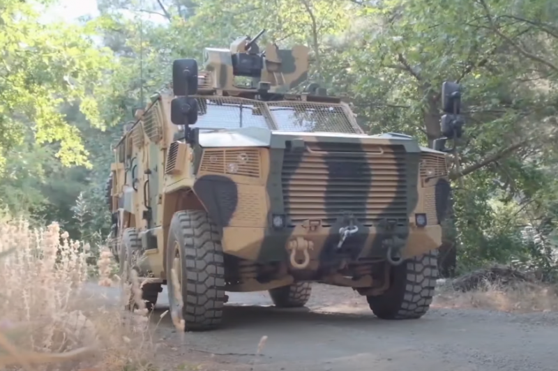 Турция поставила армии Косово партию бронированных машин Vuran 4х4
