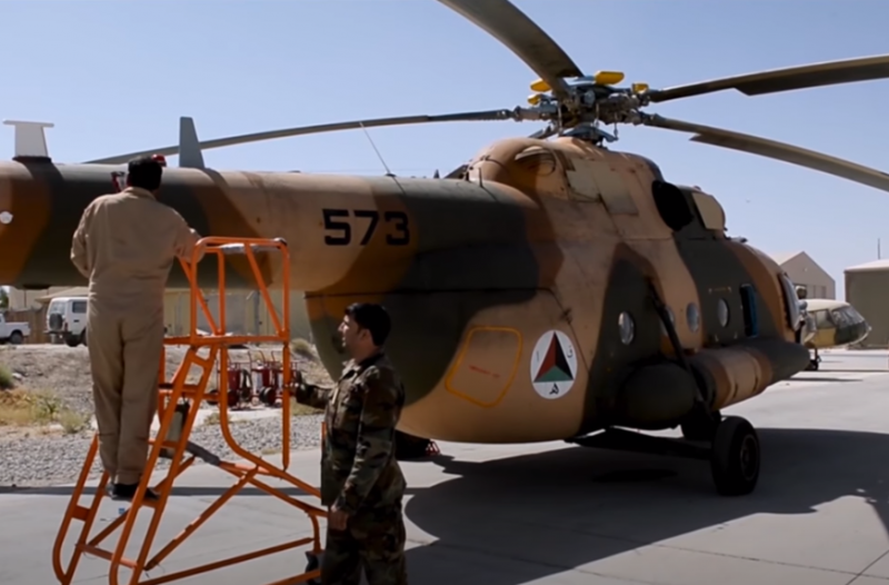 Пентагон прекращает финансирование технического обслуживания вертолётов Ми-17 афганских ВВС