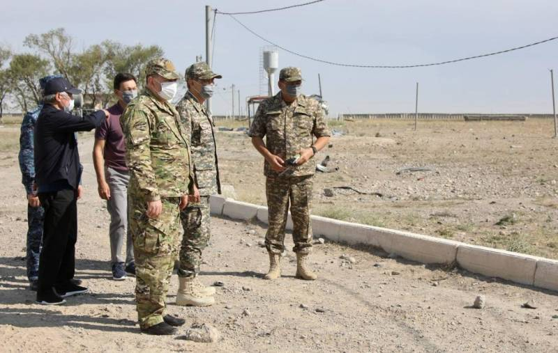 О ситуации со взрывами на военных складах в Казахстане