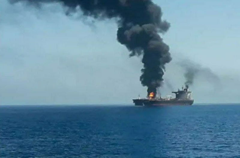 США обвинили Иран в нападении на танкер Mercer Street в Аравийском море