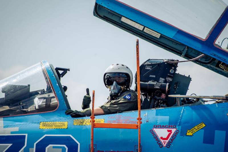 Украинские лётчики на Су-27 провели стрельбы по наземным целям и заявили о соответствии маневров стандартам НАТО