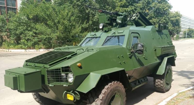 На Украине разработали новую лёгкую огнемётную систему «Жара» на базе бронемашины «Дозор-Б»