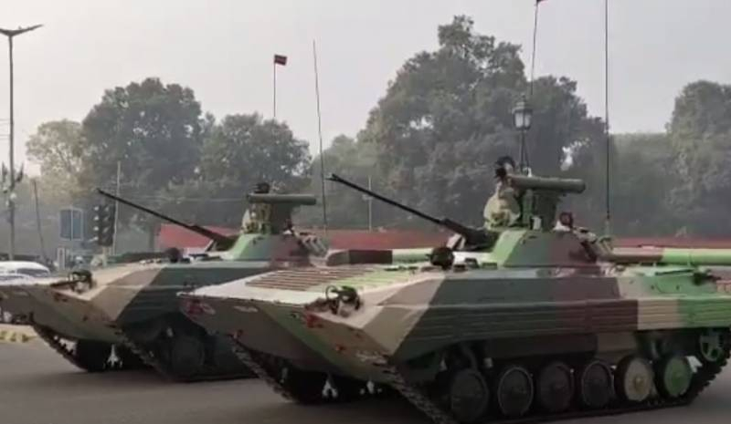 Индия запускает программу модернизации боевых машин пехоты БМП-2/2К Sarath