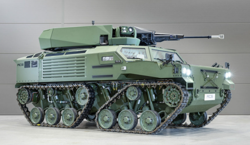 Для немецких воздушно-десантных войск разработана новая авиадесантная танкетка GSD LuWa