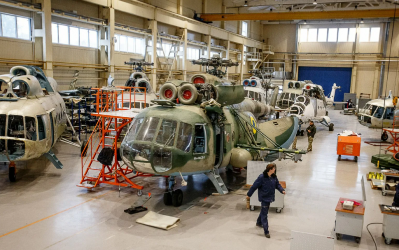 Украина открывает центр по ремонту российских вертолётов Ми-17 в Турции