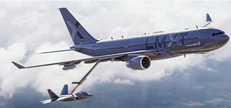 В США представлен проект самолёта-заправщика LMXT на базе Airbus
