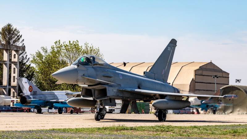 Королевские ВВС Великобритании досрочно списывают истребители  Eurofighter Typhoon в версии Tranche 1
